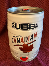 5L Don Cherry ‘Canadian’ Bubba Beer Keg. 