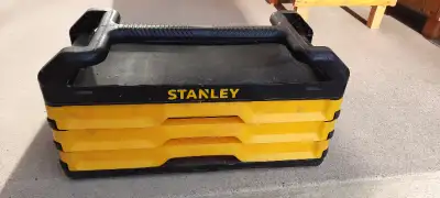 For sale Stanley Professional Grade Black Chrome Socket Set in good condition.