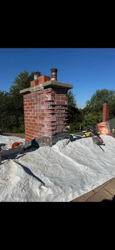 CHIMNEY ,Brick Repair | Masonry Services | Tuckpointing, View more