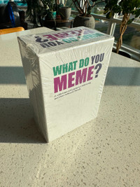 WHAT DO YOU MEME BOARD GAME BRAND NEW STILL SEALED (MILLENNIAL)
