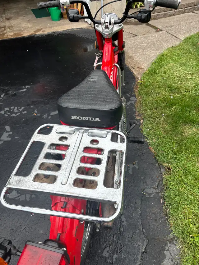 1986 Honda Trail 110 with a CLEAR OWNERSHIP in Dirt Bikes & Motocross in Sault Ste. Marie - Image 5