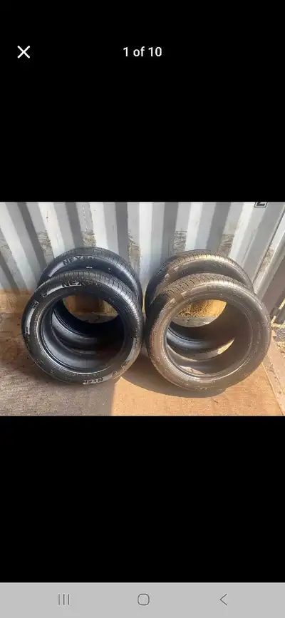 Set of 4 NEXEN all season tires (205 55 17) LIKE NEW 95% Used 2000 km Dot 2024