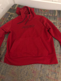 Red aero hoodie size medium mens