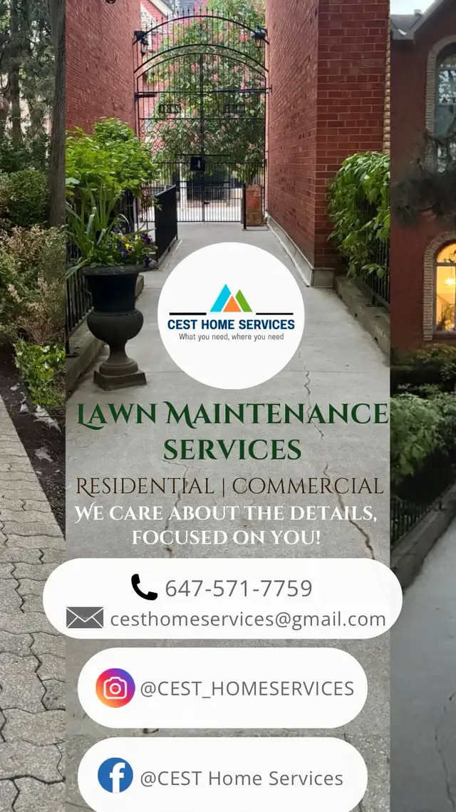 Lawn Maintenance/Grass cutting/Trimming/Sodding/Yard Cleanup63581885750787124