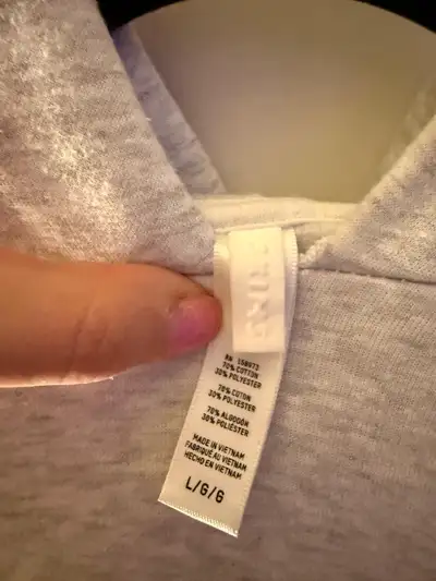 SKIMS Cotton Fleece Classic Hoodie - Grey, Size L, View more