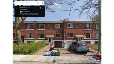 Ahuntsic 5 ½ lumineux, 3 chambres fermées, 2e étage d'un duplex, balcon arrière, sorties pour laveus...