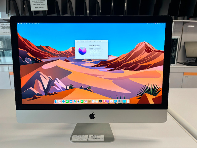 27" Late 2015 5K Retina iMac with 16GB RAM/1TB SSD Monterey OS in Desktop Computers in Saskatoon - Image 2