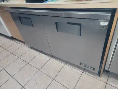 2 Door 60 inch wide cooler. It's good for the food serivng stores, restaurants, and more. I will hel...