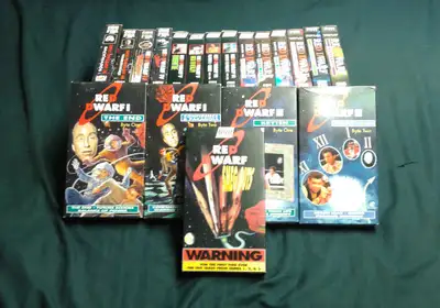 VHS Red dwarf TV Show BBC (Series 1-8) 
, View more