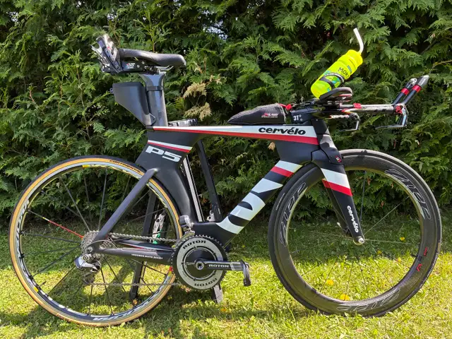 Cervelo P5 Dura Ace Triathlon Bike in Road in Oshawa / Durham Region - Image 2