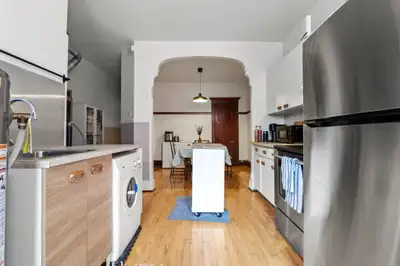 4 ½ avec SALON/CHAMBRE DOUBLE, CUISINE ET BOUDOIR DANS VILLERAY