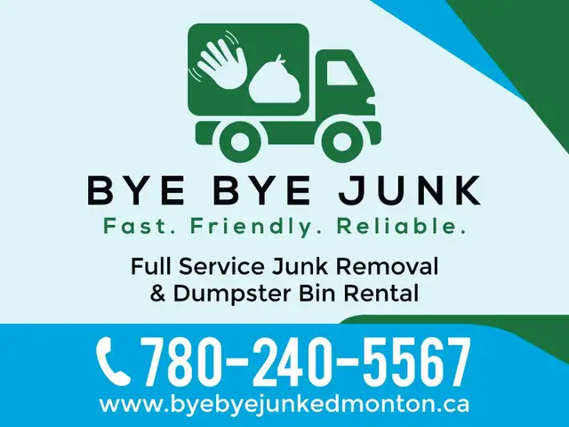 Reliable Same Day Junk Removal  and bins 780-240-556762863711090563123