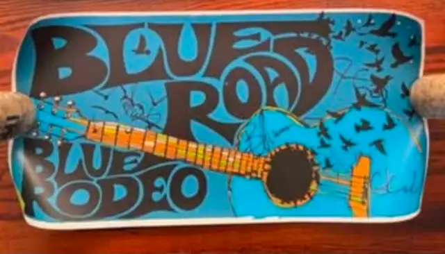 !VERY RARE! BAND AUTOGRAPHED Blue Rodeo Blue Road Live Album '08 in Arts & Collectibles in Edmonton - Image 2