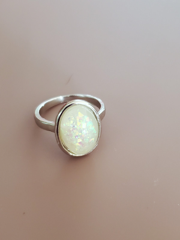 Imitation Opal Ring-NEW in Jewellery & Watches in Grande Prairie
