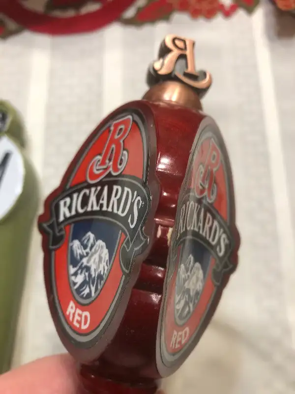 Rickard’s Red Advertising Beer Tap Handle64307895041539125
