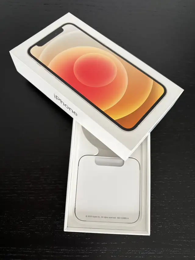 Apple iPhone 12 mini Box and Clear Case MagSafe in Cell Phone Accessories in Downtown-West End - Image 2
