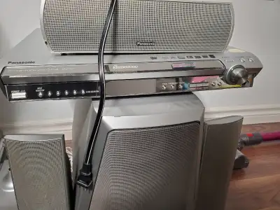 ★Panasonic Speakers Subwoofer Surround 1000W DVD/CD/MP3 Player★, View more