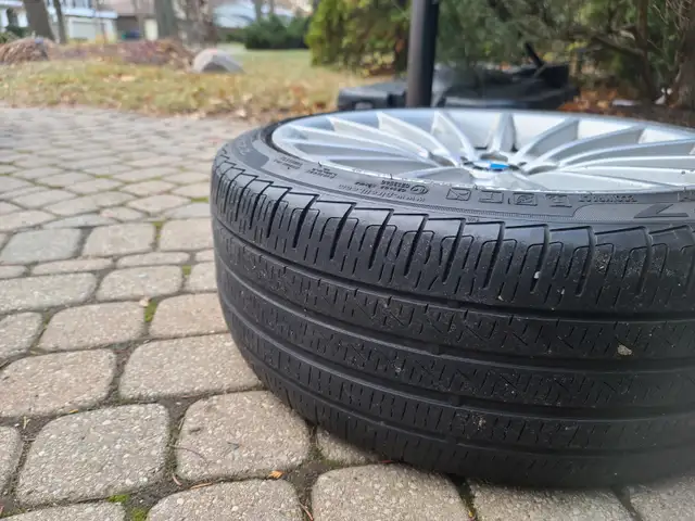 Pair of BMW Rims and Pirelli All Season Tires 225X40R18 in Tires & Rims in Mississauga / Peel Region - Image 4