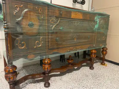 Vintage Wooden Buffet, View more