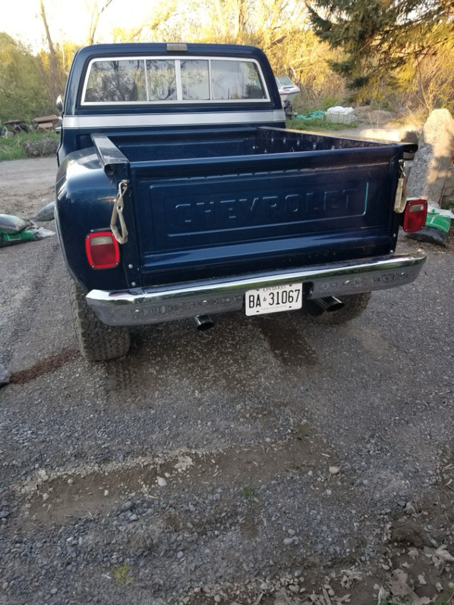 1980 Chevy Shortbox 4x4 in Cars & Trucks in Trenton - Image 3