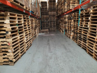 48x40 allway skids WOODEN skids used PALLETS ready to GO NOW