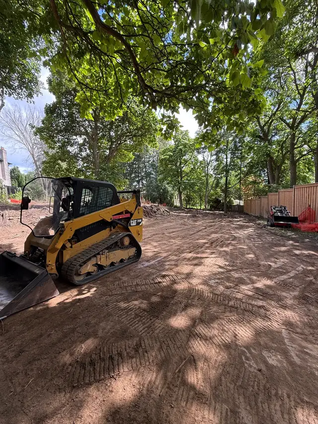 bobcat and operator, waterproofing, excavation grading 64519984768771121