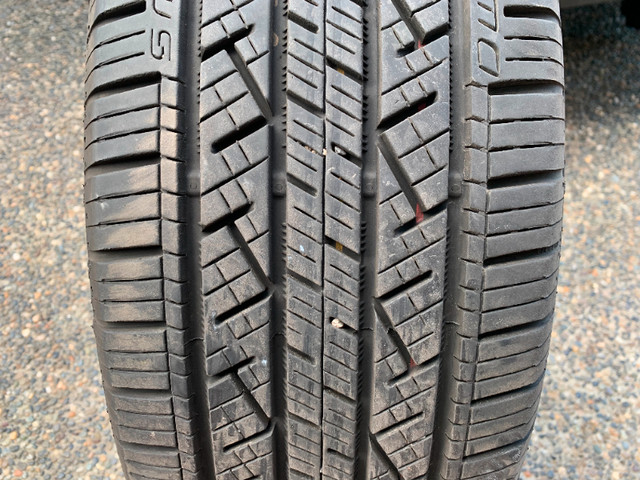 1 X single 225/55/19 Continental Cross contact LX25 w 80% tread in Tires & Rims in Delta/Surrey/Langley - Image 2