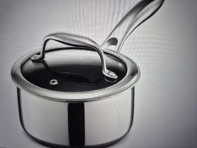 HEXCLAD 3 Quart saucepan, View more