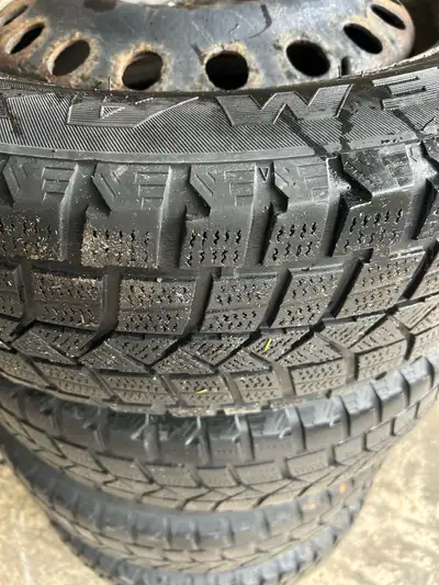 4 Winter tires and 4 rims -17inch If interested please contact 9024411177 - Vic