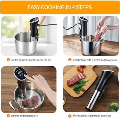 Sous Vide, Wancle Sous Vide Cooker 1100W, View more