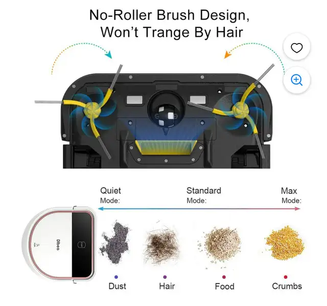 New! DIBEA D500Pro Vacuum64556776487171124