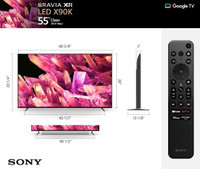 Sony 55 Inch 4K Ultra HD TV X90K Series