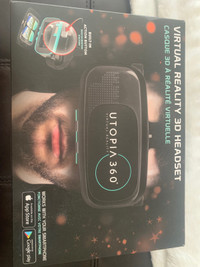 Utopia 360 virtual reality 3D headset 