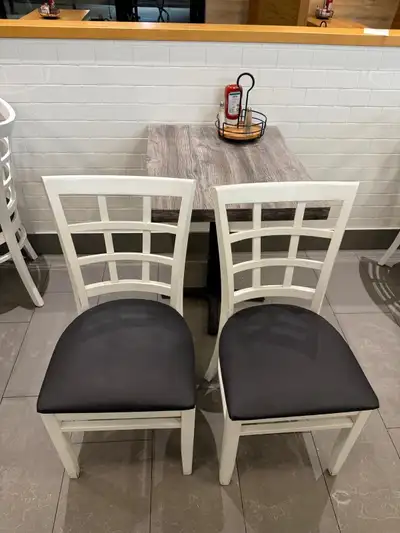 White chairs , View more