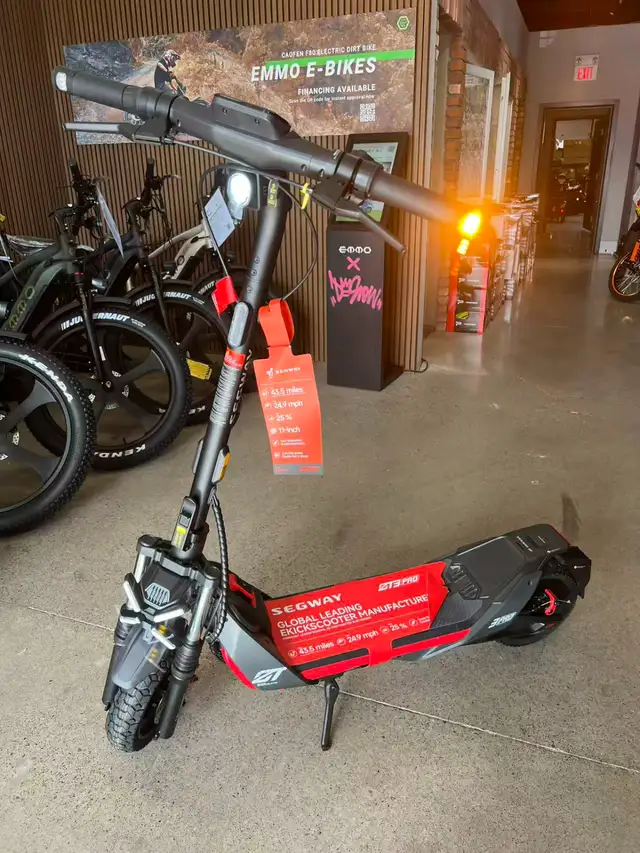 BRAND NEW Segway ZT3 Pro - Black | On sale $300 OFF!!! in eBike in City of Toronto - Image 2