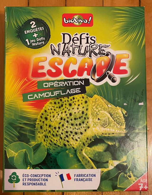 Jeu Défis Nature Escape - Operation Camouflage  dans Jouets et jeux  à Ville de Montréal