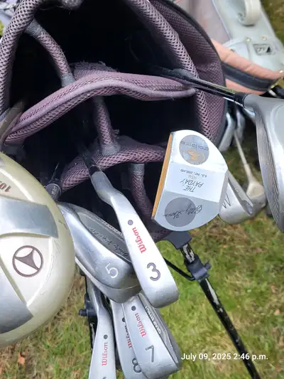 sets of clubs and bags, View more