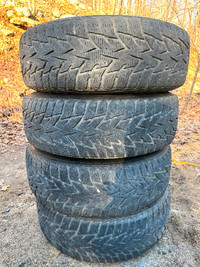 Set of 4 TIRES ON RIMS 235/65/R17