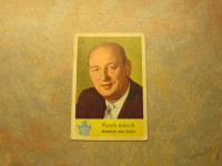 Punch Imlach  Rookie Card Ad 3 -#4new price