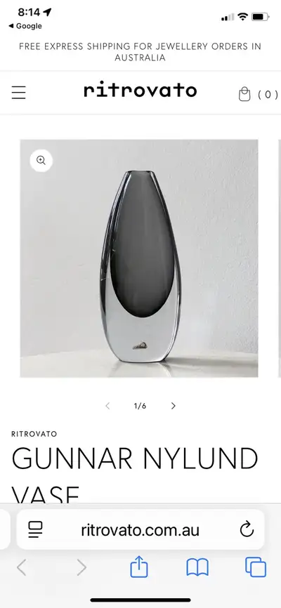 Gunnar Nyland Vase, View more