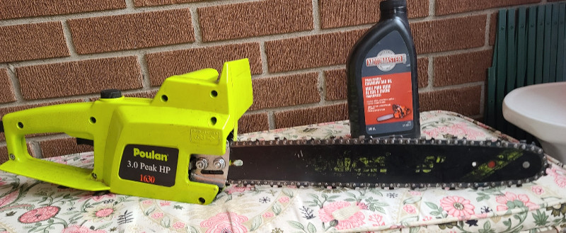Poulan 1625 electric chainsaw deals