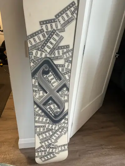 Selling a Forum WuTang Clan Raider snowboard, a rare collectible for snowboarding enthusiasts. This...