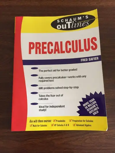 Precalculus - Schaum's Outlines, View more