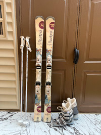 146 Rossignol ski , Rossignol boots ,poles