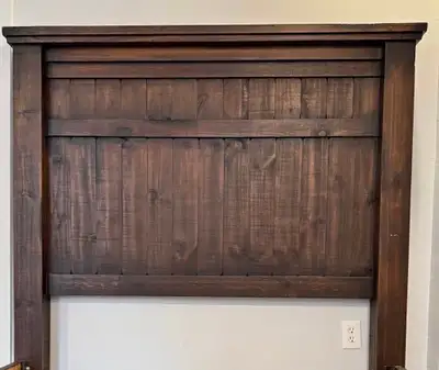 SOLID PINE QUEEN BED WITH STORAGE DRAWERS  !  SAVE  $  200, View more