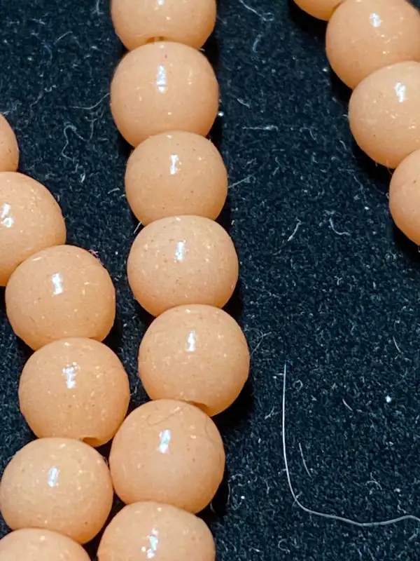 Antique Saffron Orange Nude Color Japanese Natural Coral Gemston in Arts & Collectibles in Vancouver - Image 3