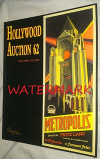 RARE HOLLYWOOD AUCTION CATALOG, 100s OF ILLUSTRATIONS, 2013