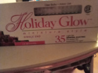 mini lumières de Noël neuves dans leurs boites origine ! wow