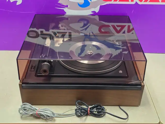 Wooden Base Dual 1215 3-Speed Idler-Drive Turntable for Sale. | Stereo ...