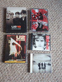 U2 DVDs and CDs